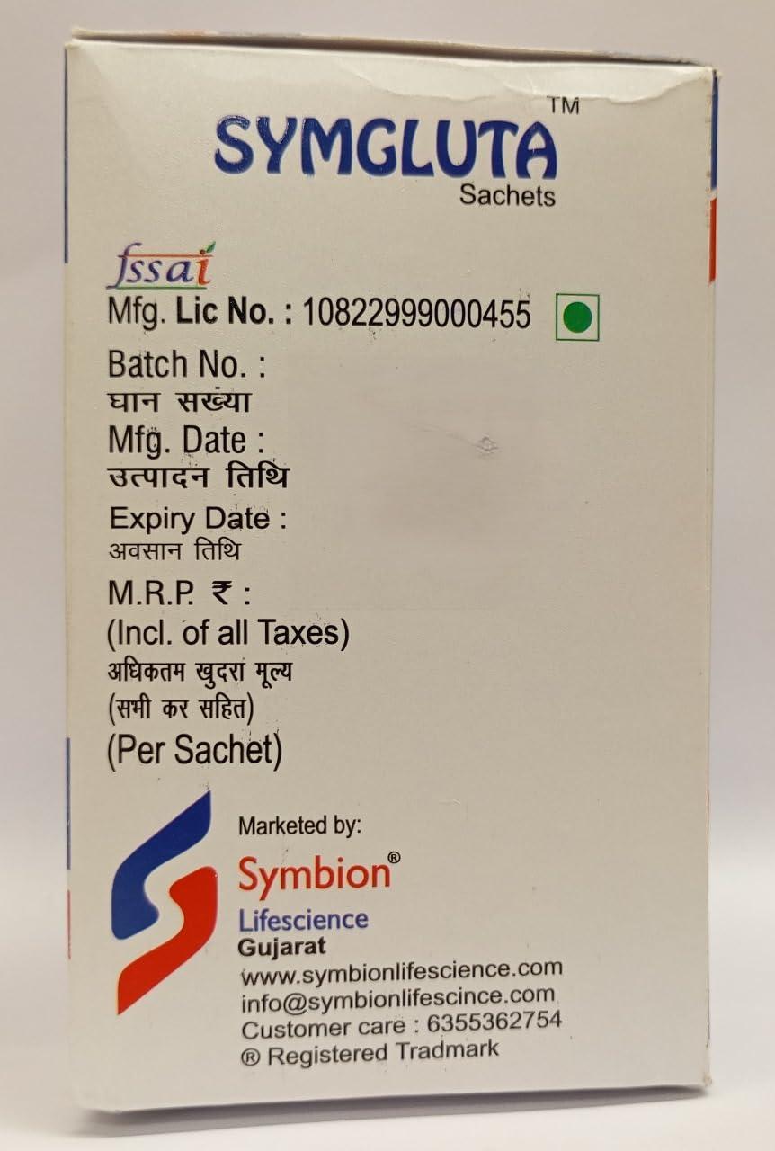 SYMBION LIFE SCIENCE Symgluta L-Glutamine 10gm Sachets (Pack of 10 sachets)