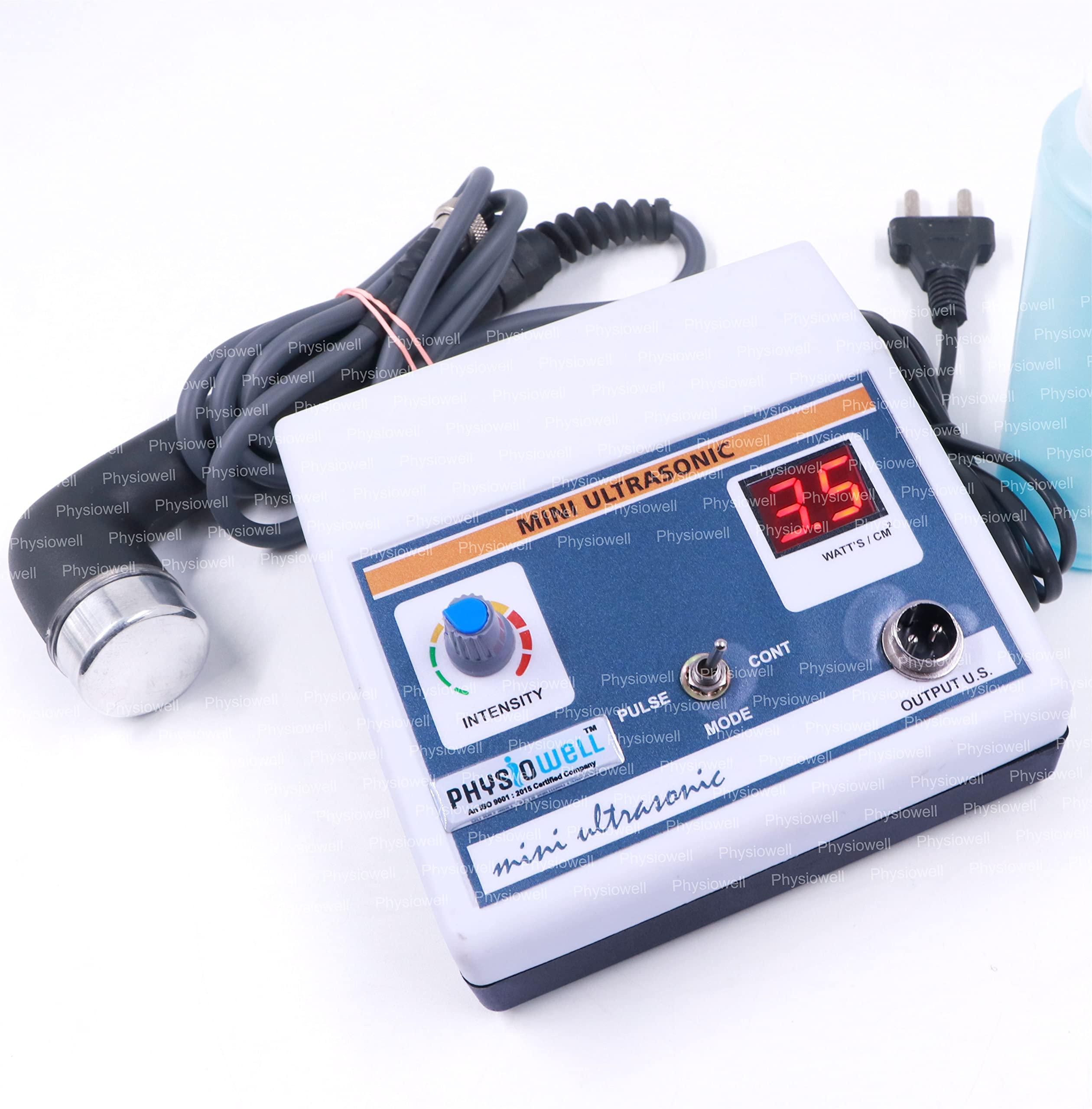 Physiowell Physiowell Mini Ultrasonic Therapy Machine UST Physiotherapy Ultrasound Massager for Pain-Relief ultrasonic pain relief device with one year warranty