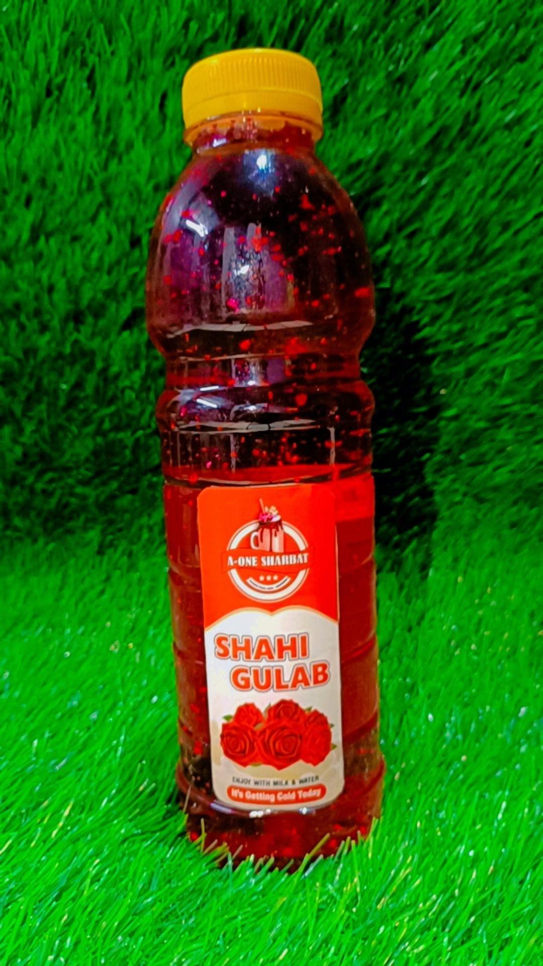 A1 COLD DRINKS A1 COLD DRINKS | Sharbat Bottle 750ml/Soft Drink (Shahi Gulab)(4)