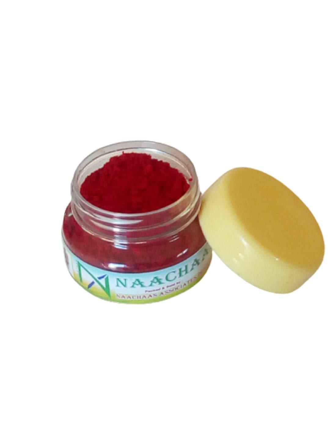 NAACHAAS Naachaas Madurai Sri Meenakshi Amman Thazhampoo Kumkum 15gms - Red color - Pack of 3