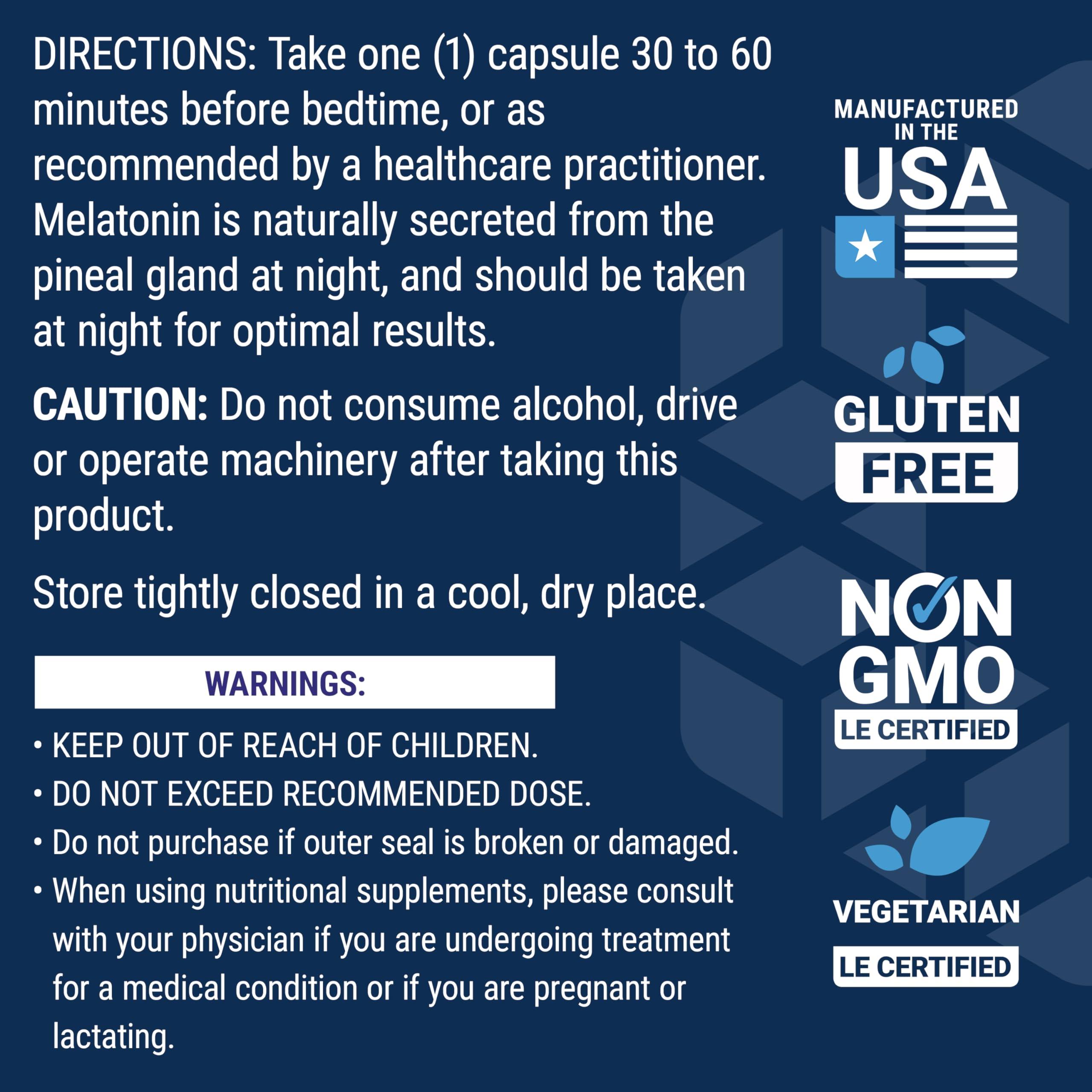 Life Extension Life Extension Melatonin, 500 mcg, 200 vcaps