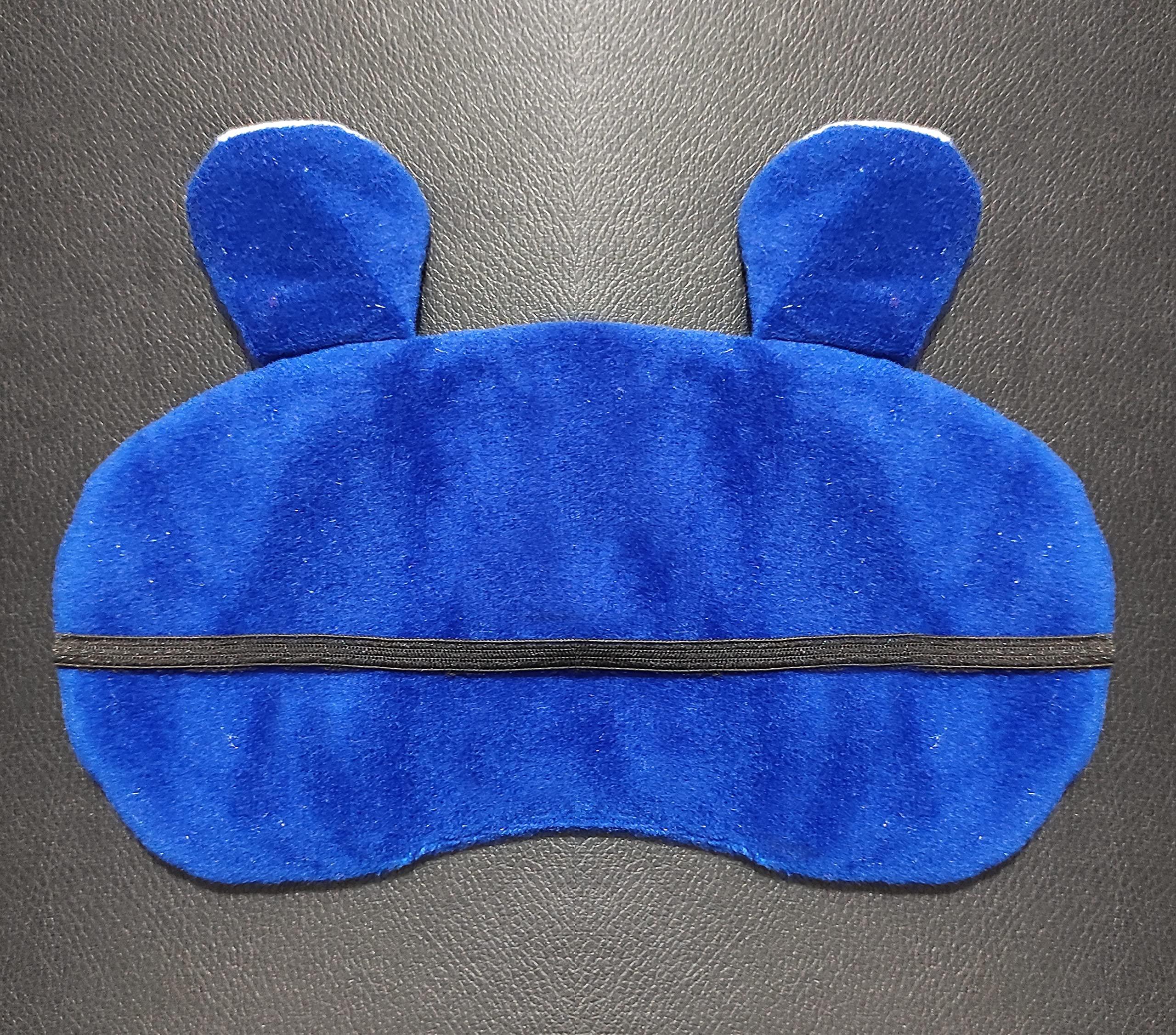 JUZZII JUZZII™ Velvet Cute Doll Sleeping Blindfold Eye shade Mask for Men Women Girl Boy M.No.75-76