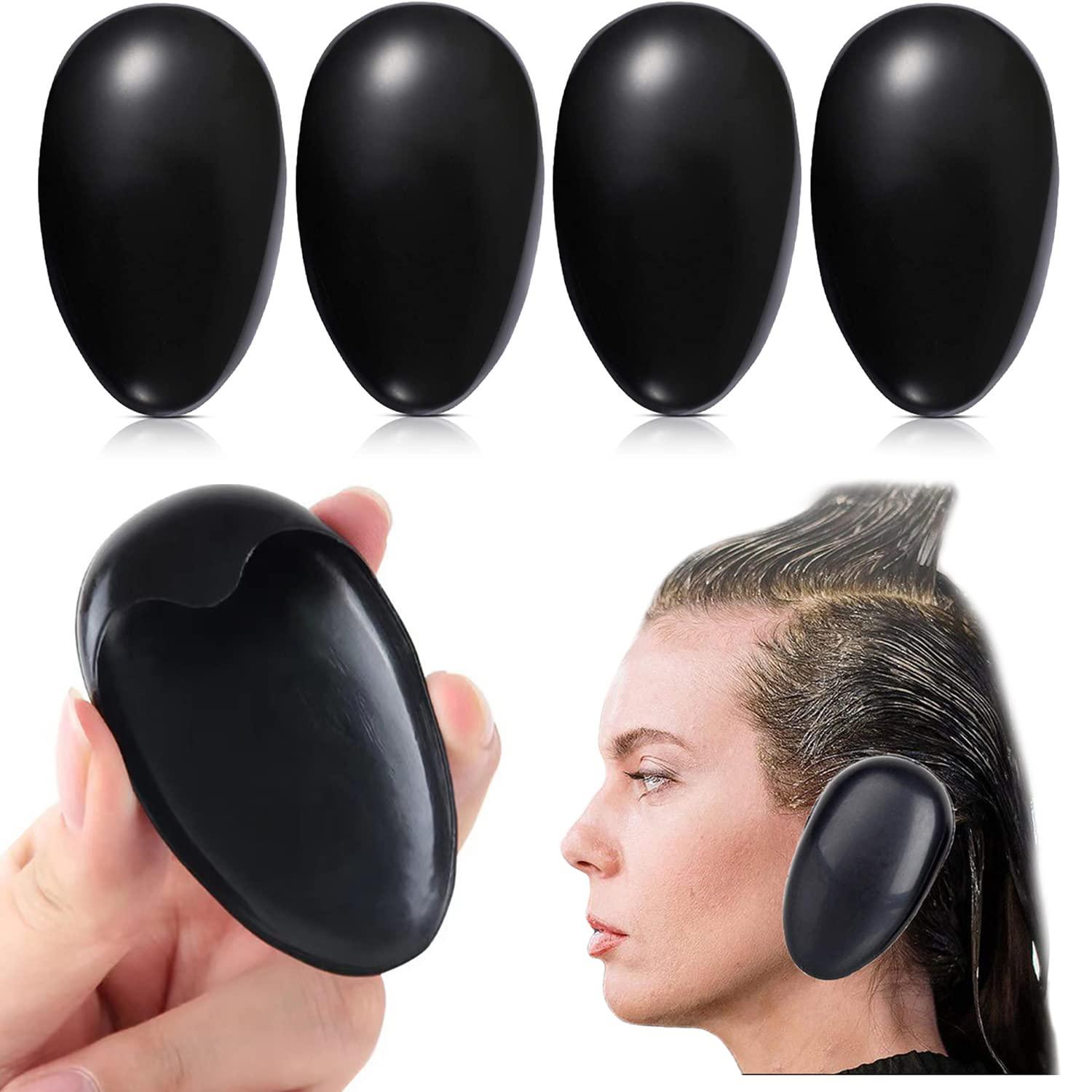 BowieMall Bowiemall Ear Covers for Hair Dye Coloring Ear Cover Pads Shield Protector Earmuff Ear Caps Hair for Salon Coloring Hair