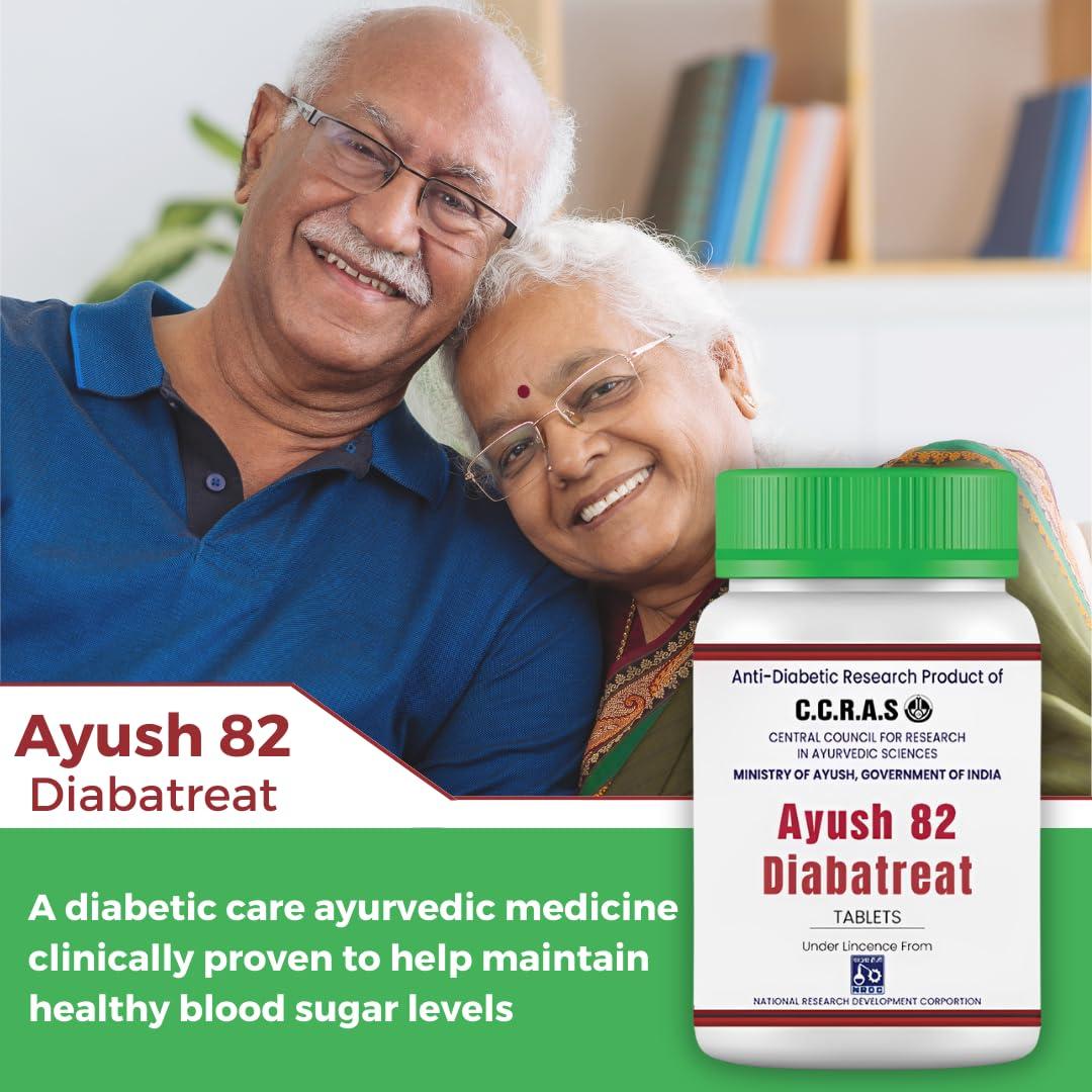 Arogya Amrit Arogya Amrit Ayush 82 | Control Diabetes and Blood Sugar Naturally | Approved by Ministry of AYUSH | Made of Pure Herbs (1 Month Pack)