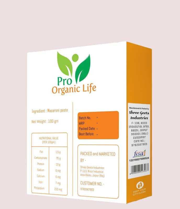 FOODVISTAA FOODVISTAA Macaroni Pasta/ macroni Elbow/ Cavatappi Spiral Shape Pasta/macroni elbow-400gm.