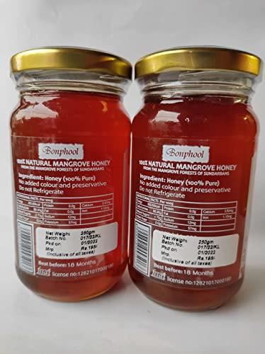 BONPHOOL BONPHOOL Natural Mangrove Honey, 250 Grams - Pack of 2