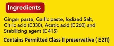 Telugu Foods Swetha Telugu Foods Ginger Garlic Paste 90g x 5