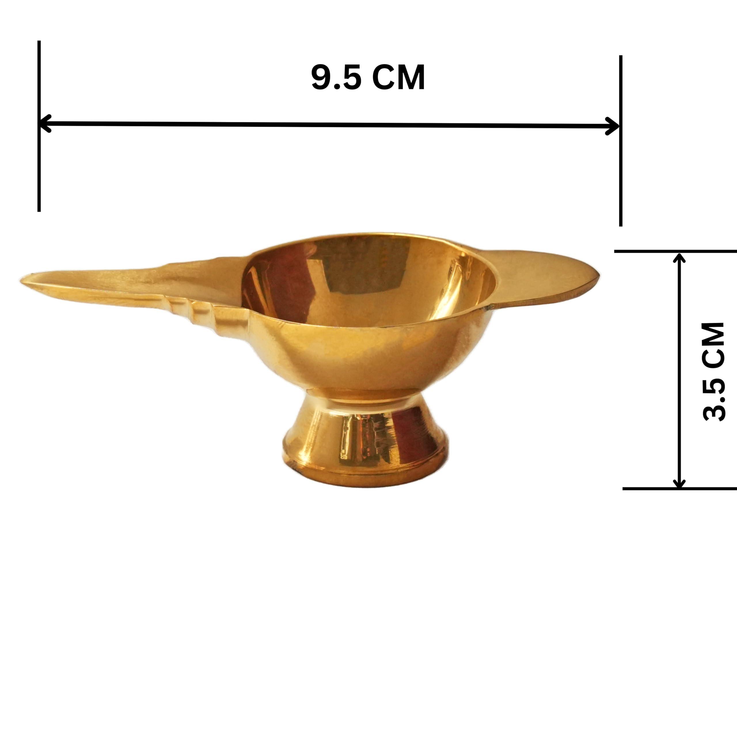 GOT BULL GOT BULL Gotbull Brass Nasya Karma Set(Small + Large Set)