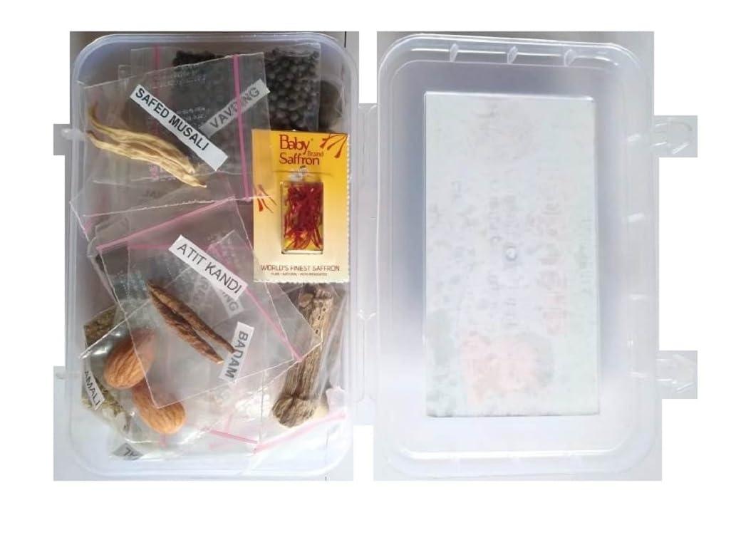 vinarghya vinarghya Complete Pack of Balghuti/Ghuti Ka Saman/Balguti/Bal Sathi/Jeevan Ghuti/Ayurvedic Ghutti / - 1-2 Pcs Each