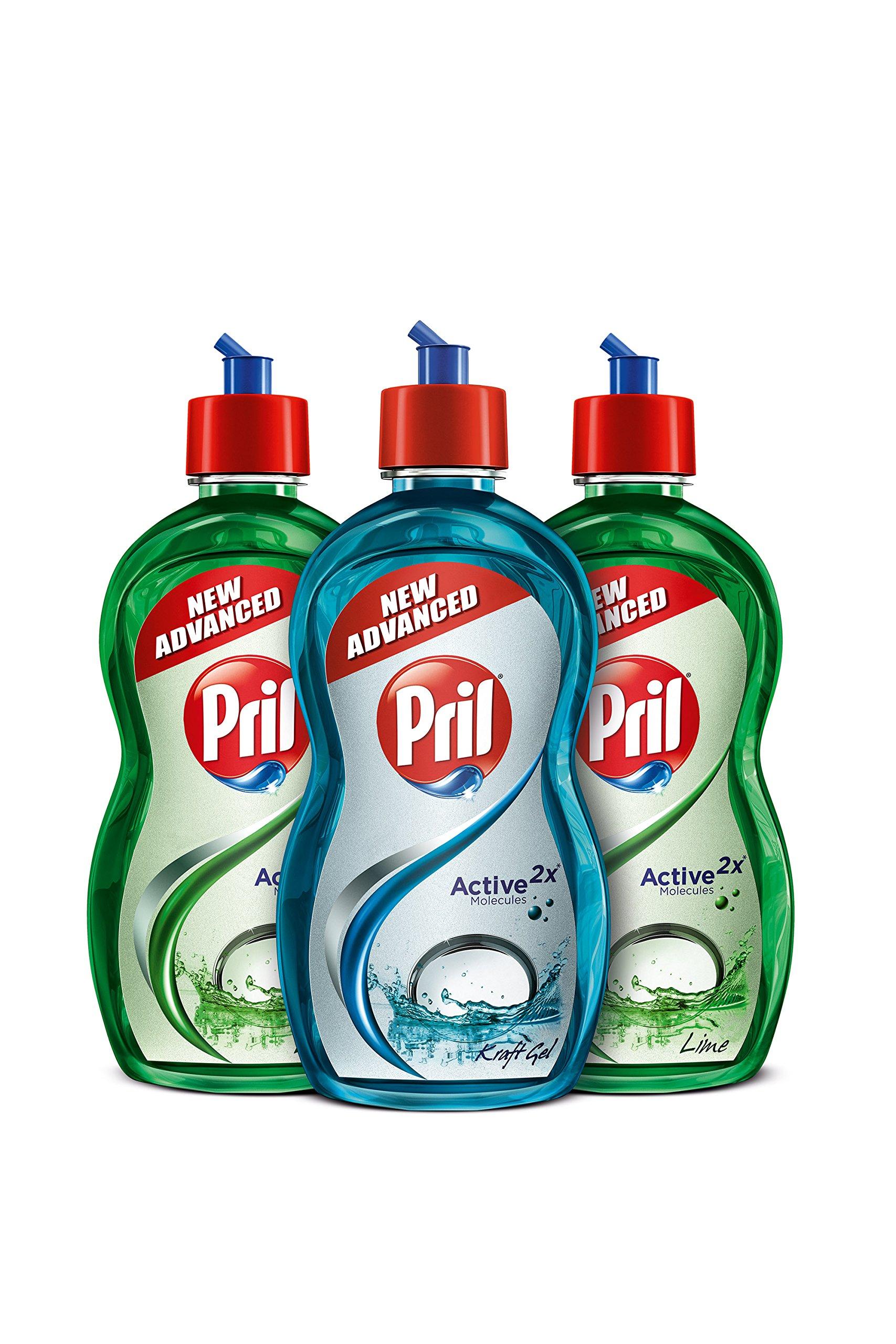 Pril Pril Dish Washing Liquid - 500 ml (Pack of 3)