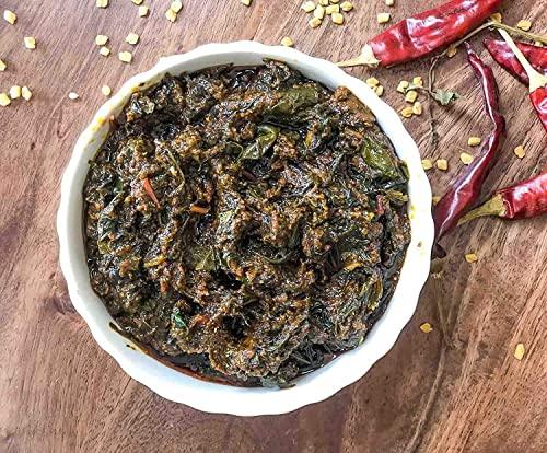 FUTURE ORGANICS –Eat Oragnic! Be Organic!! Future Organics Premium Gongura Andhra Pickle - 160 Grams | 100% Fresh Andhra Special, Traditional Achar with Homemade Taste & Pure Natural Healthy Ingredients