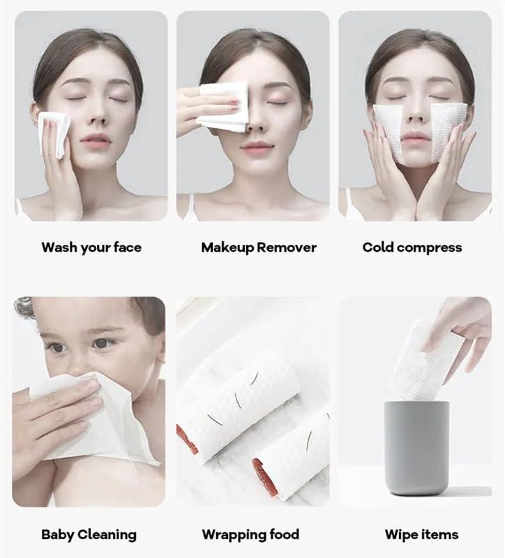 Ossden Ossden Soft Tissue Paper Napkin for Dining Table, Travel, Car, Home Tissue Paper Pack Of 8 (80 Pulls Per Pack, 640 Sheets)