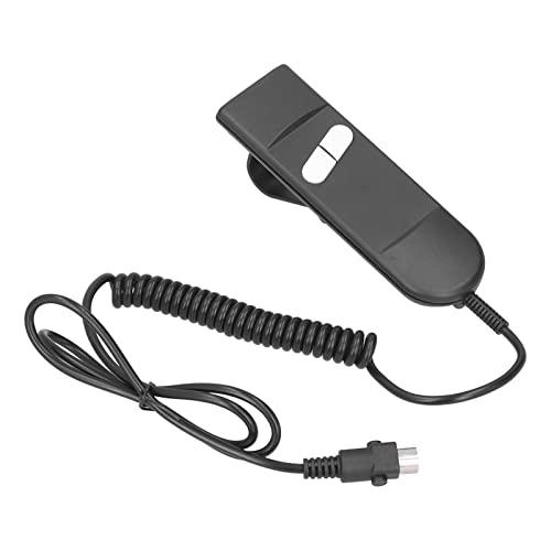 Ironctic Electric Bed Controller, Save Effort Recliner Switch Double Button 5 Pin Manual Control for Living Room for Bedroom for Office