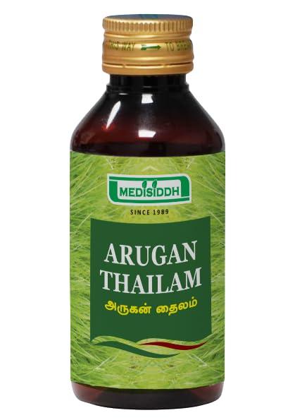 MEDISIDDH Medisiddh Arugan Thailam 100 Ml | Eczema | Scabies | Fungal infections | Dandruff | Stings and Bites