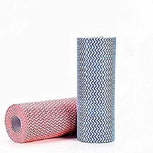 R TEE Non Woven Disposable and Washable Kitchen Wipes (3 Rolls)