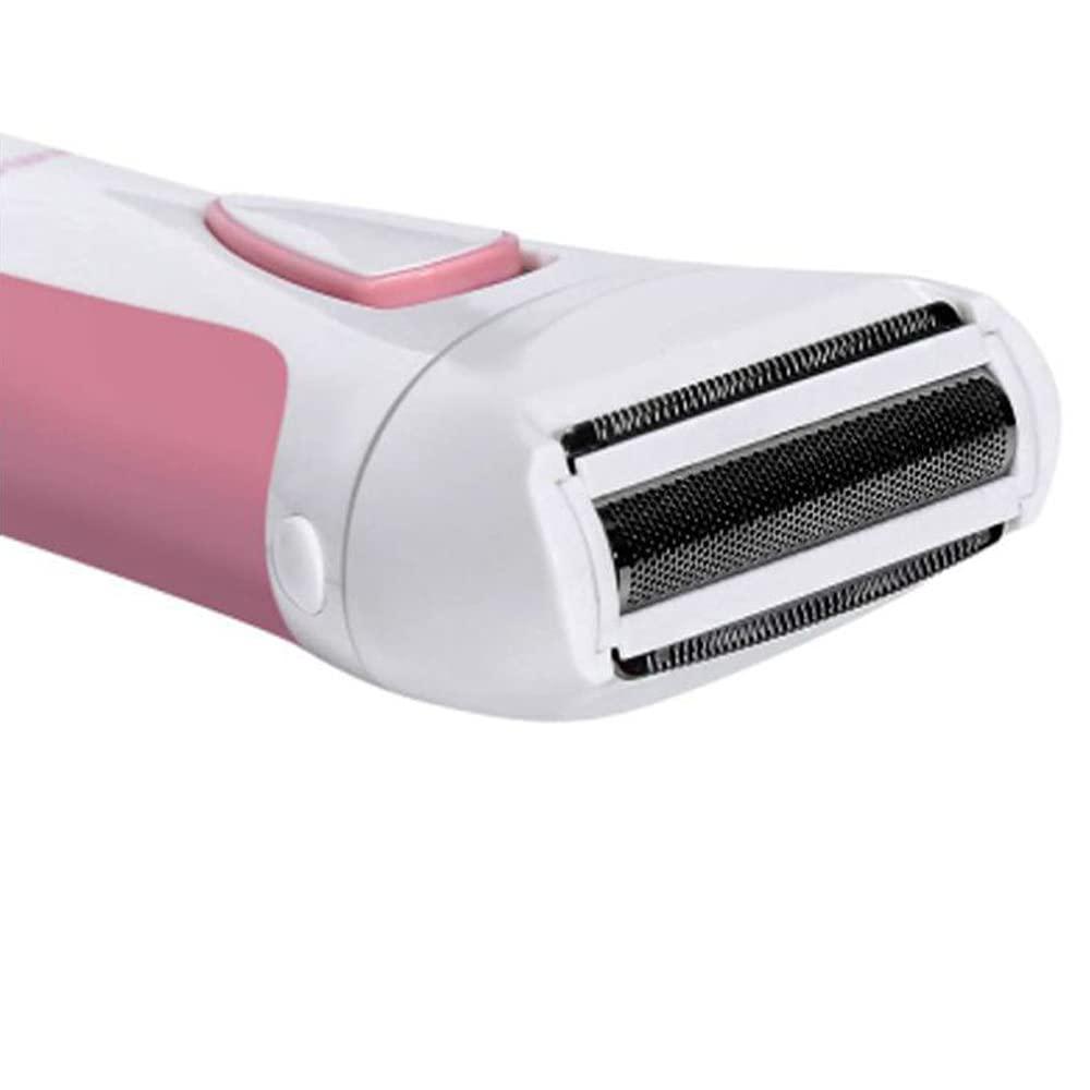 SDMS Cordless Hair Remover Shaver Mini QUICK CHARGE Rechargeable Twin Blades Body Face Bikini Underarm Shaving Razor Lady Depilador for Face Body Hair Removal Lady Bikini Shaving Machine Hair Removal