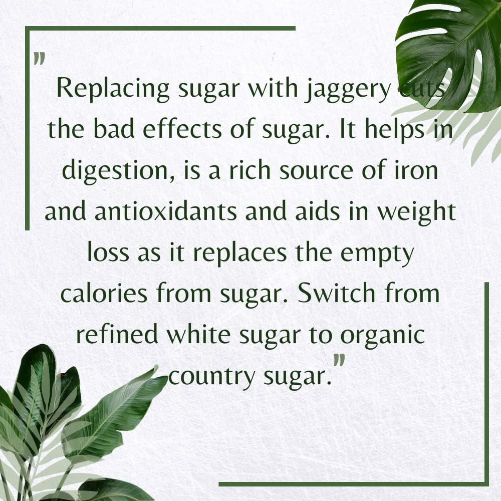 FUTURE ORGANICS Eat Oragnic! Be Organic!! Future Organics Sulphur Free Jaggery Powder 500g