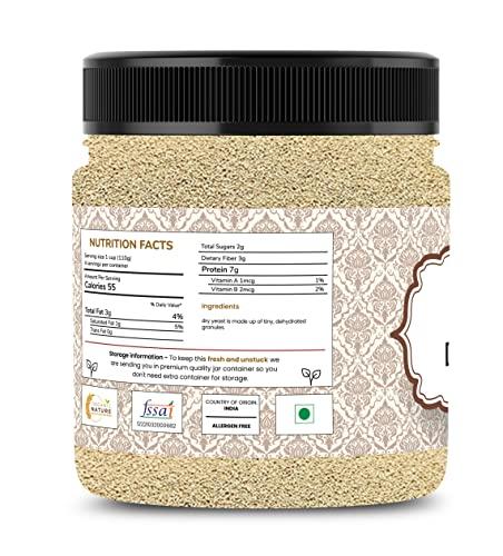 ORGANIC NATURE Organic Nature Active Dry Yeast Bakers Yeast Instant Yeast (Jar Pack) (750 Grams (Pack of 3 of 250 Grams))