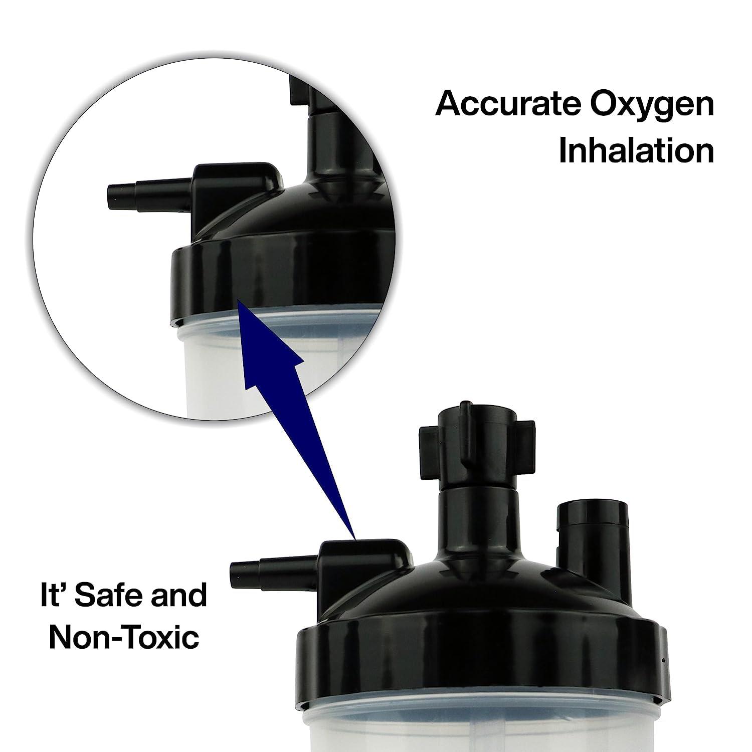 CROSSMED Crossmed Humidifier Bottle For Oxygen Concentrator With Tube For Phillips Oxygen or any Other Brand Oxygen Machine.