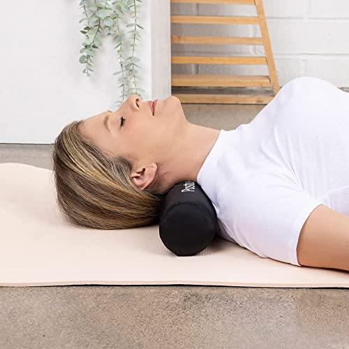 FITCOZI Fitcozi 2 Pack Foam Rolls Intended for Egoscue Exercise Posture Cervical Neck Back Lumbar Support Workouts Sweat Proof and Washable Equipment (Foam Roller Red)