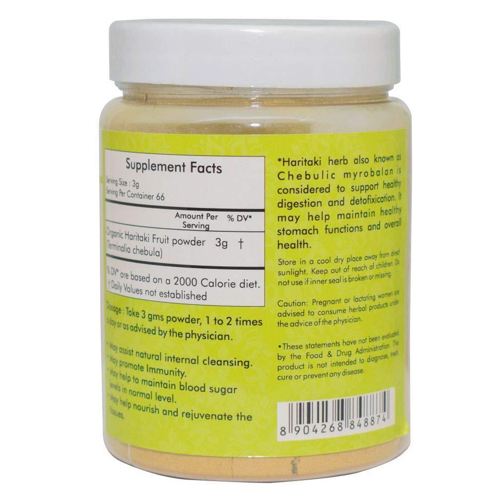 A&L Ayurvedic Life Organic Haritaki Powder 200 gms Pack of 2