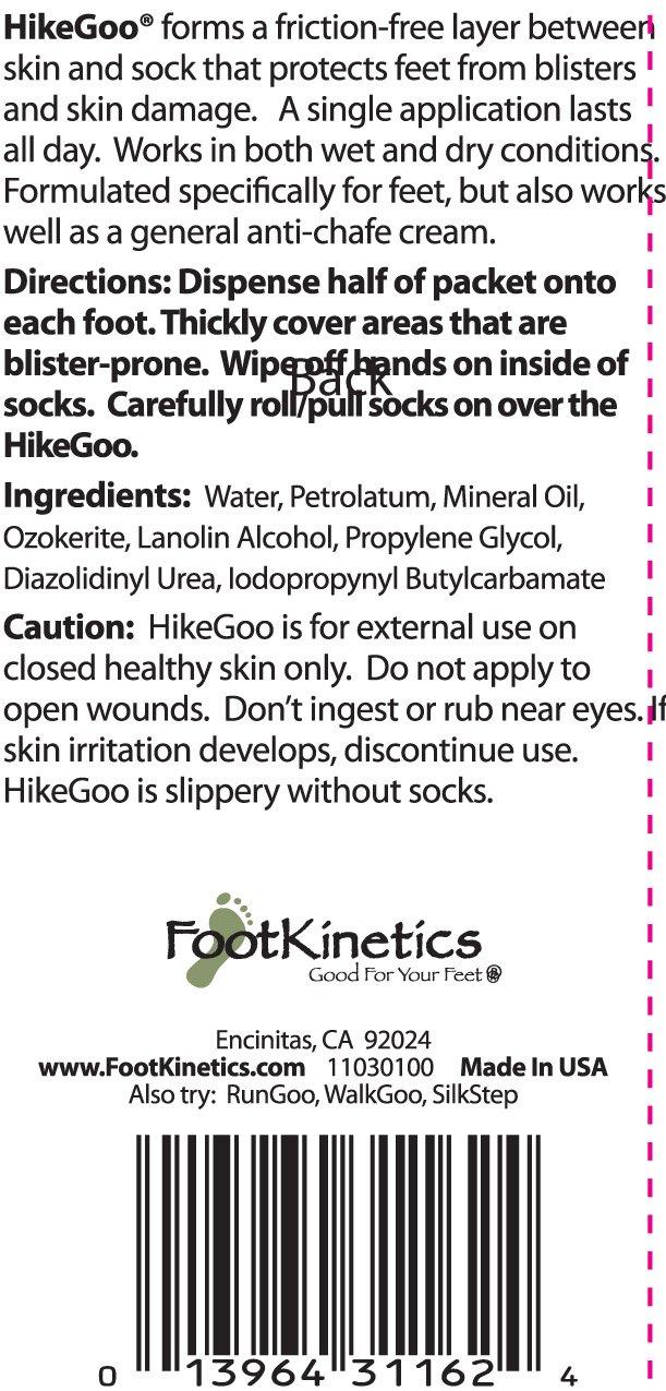 Hikegoo HikeGoo Blister Prevention Cream Specifically Formulated for Feet (5 Single-use Packets)