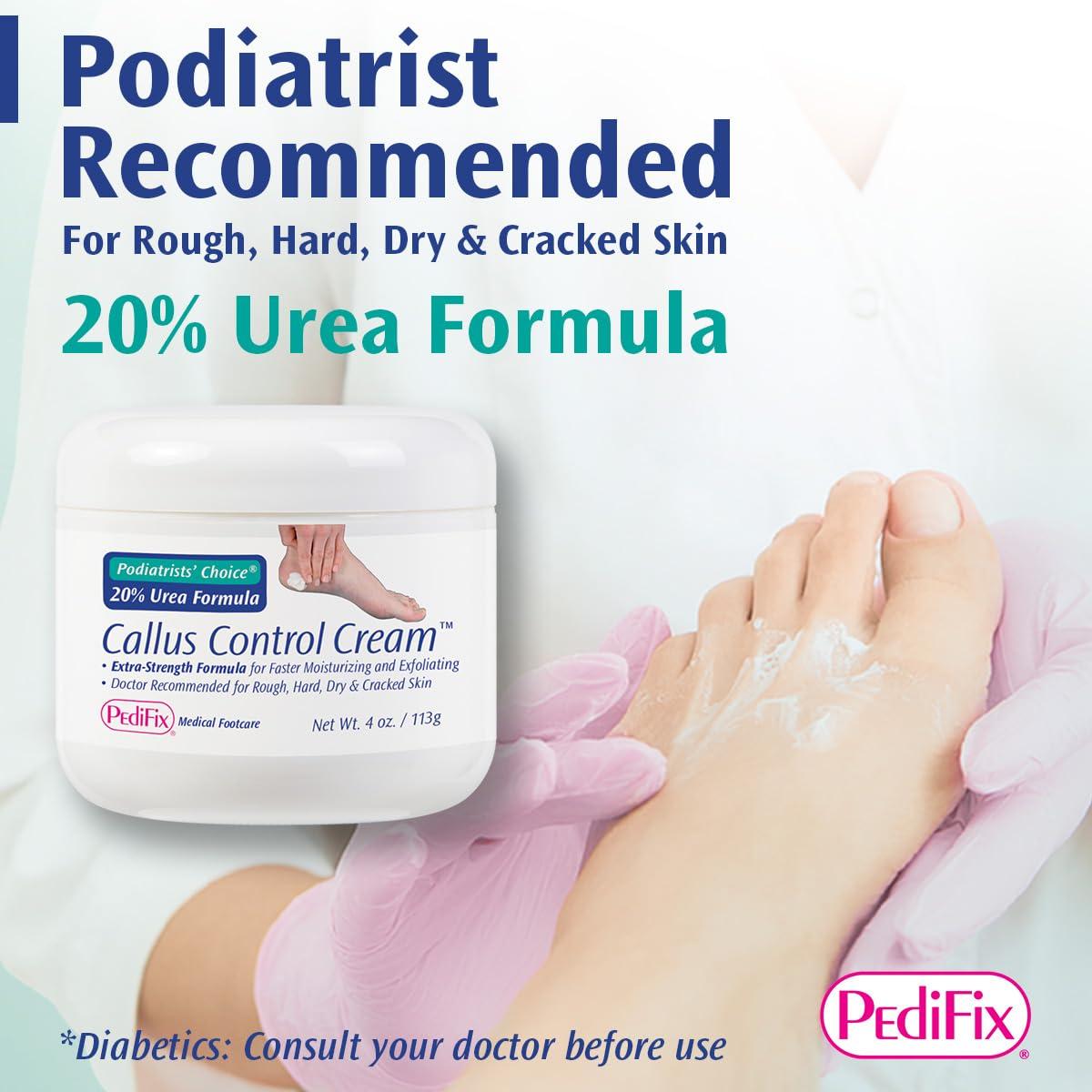Pedifix Pedifix Podiatrists Choice 20% Urea Callus Control Extra Strength Foot Cream 4 Oz. (113g)