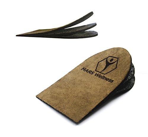 MARS Wellness Adjustable Orthopedic Heel Lift For Heel Pain and Leg Length Discrepancies - Medium
