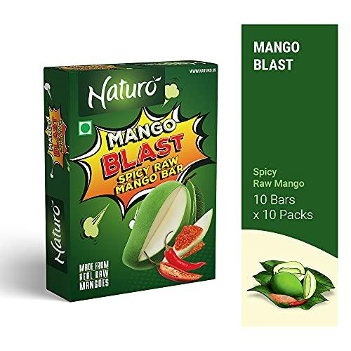 Naturo Naturo (Mango Blast Gift Combo: 10 Packs of 10 Bars Each)