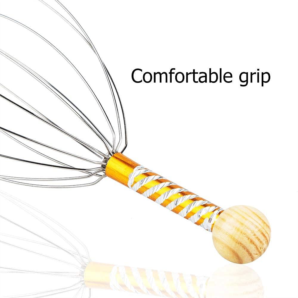 Handmade Heavenly Handmade Heavenly Bokoma Hand Held Scalp Head Massager Pain Relief- Set Of 2