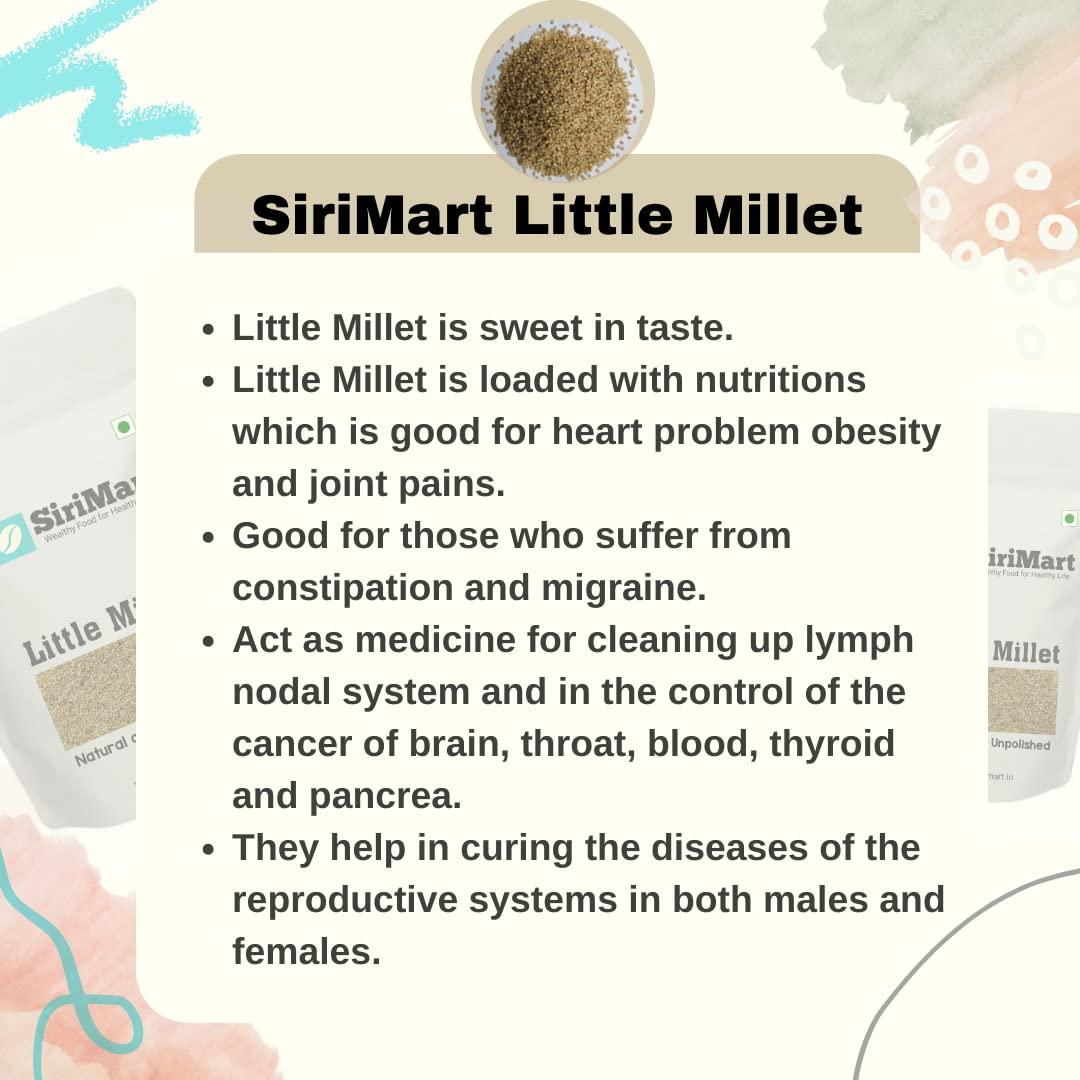 AJ ENTERPRISES SiriMart Siridhanya Millet Atta | 500gm Each | All 5 positive Millets