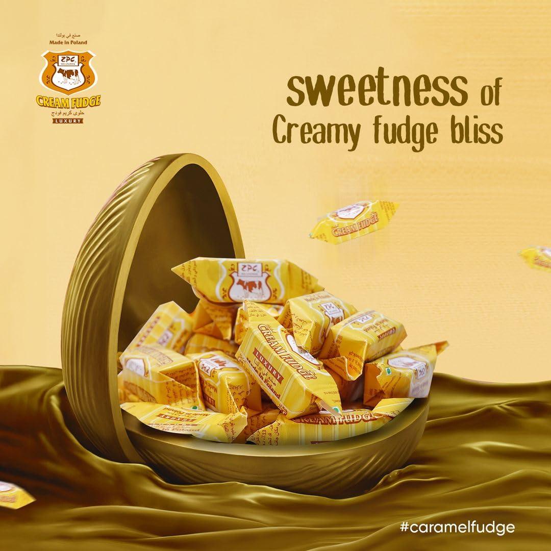 Zpc Milanówek Zpc Milanówek Cream Fudge Luxury, 800 g (Product of Poland)