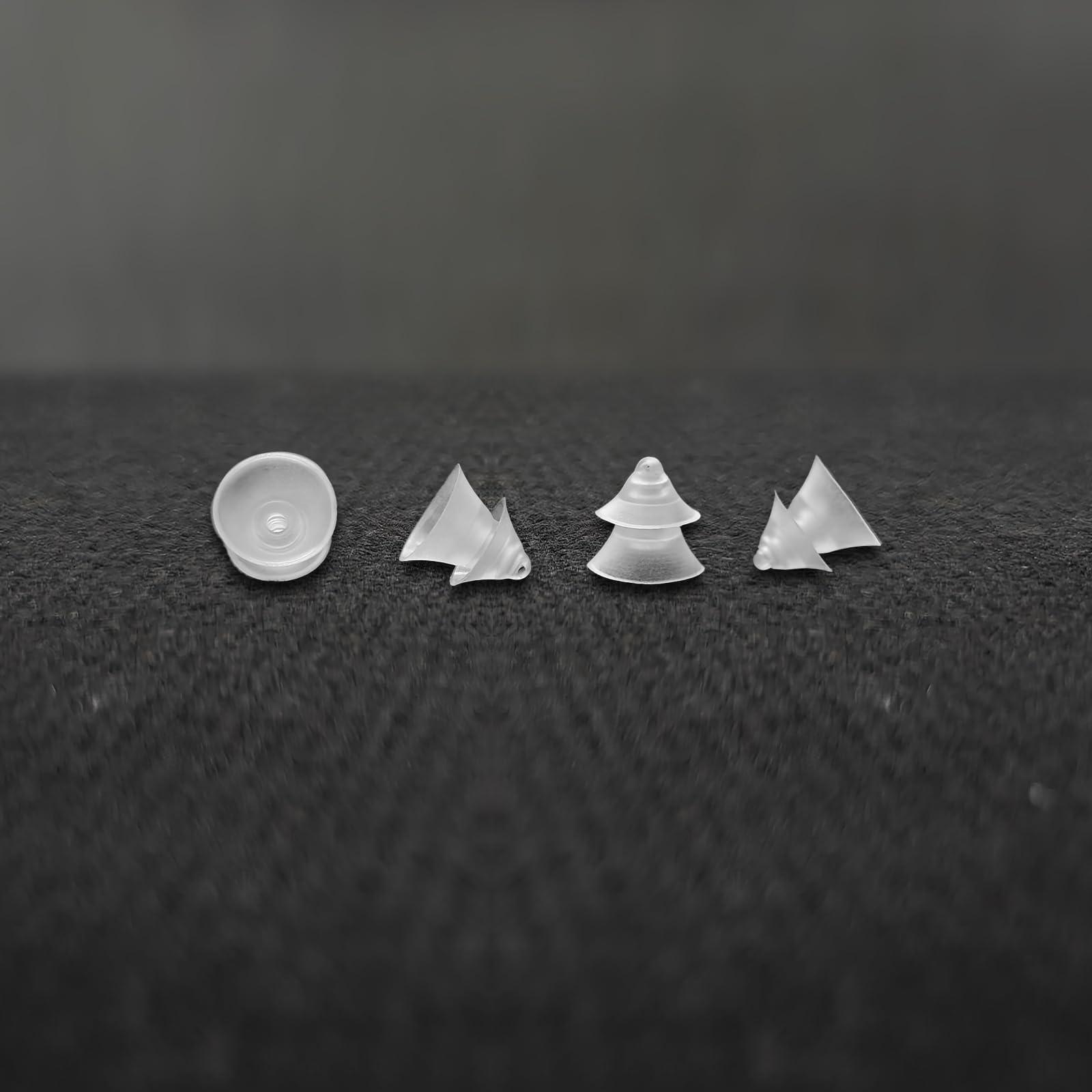 Banglijian Banglijian BTE Hearing Amplifier Accessories, 6 Ear Domes Double Layer Design for 2B Size (Medium)