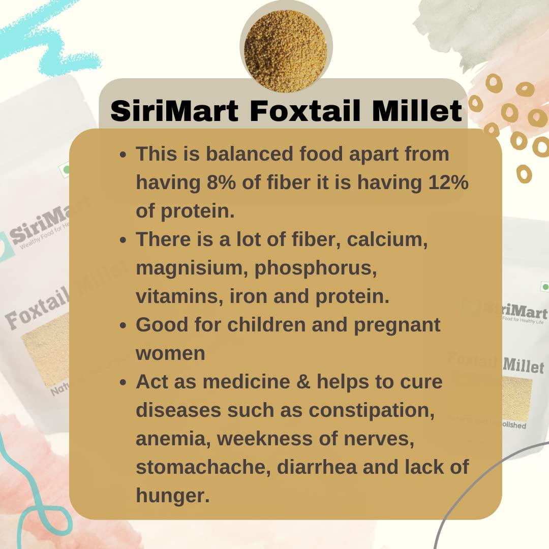 AJ ENTERPRISES SiriMart Siridhanya Millet Atta | 500gm Each | All 5 positive Millets