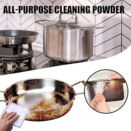 ALI SHIPPING Foam Rust Remover & All-Purpose Cleaning Powder Multi-Purpose Cleaner and Grease-Busting Soak for a Pristine Kitchen