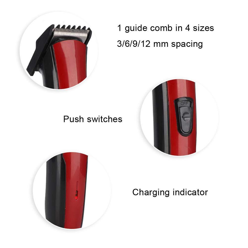 doa doa 110-240V Electric Cordless Rechargeable and Low Noise Beard Trimmer for Men