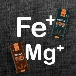 Mindful Eat Anytime Mindful Healthy Assorted Millet Energy Bar | Gluten Free & High Fiber | Energy Bar Sugar Free| Healthy Bar & Breakfast Protein Bar | Millet Bar/Energy Bar-300gm (12pcs of 25gm)