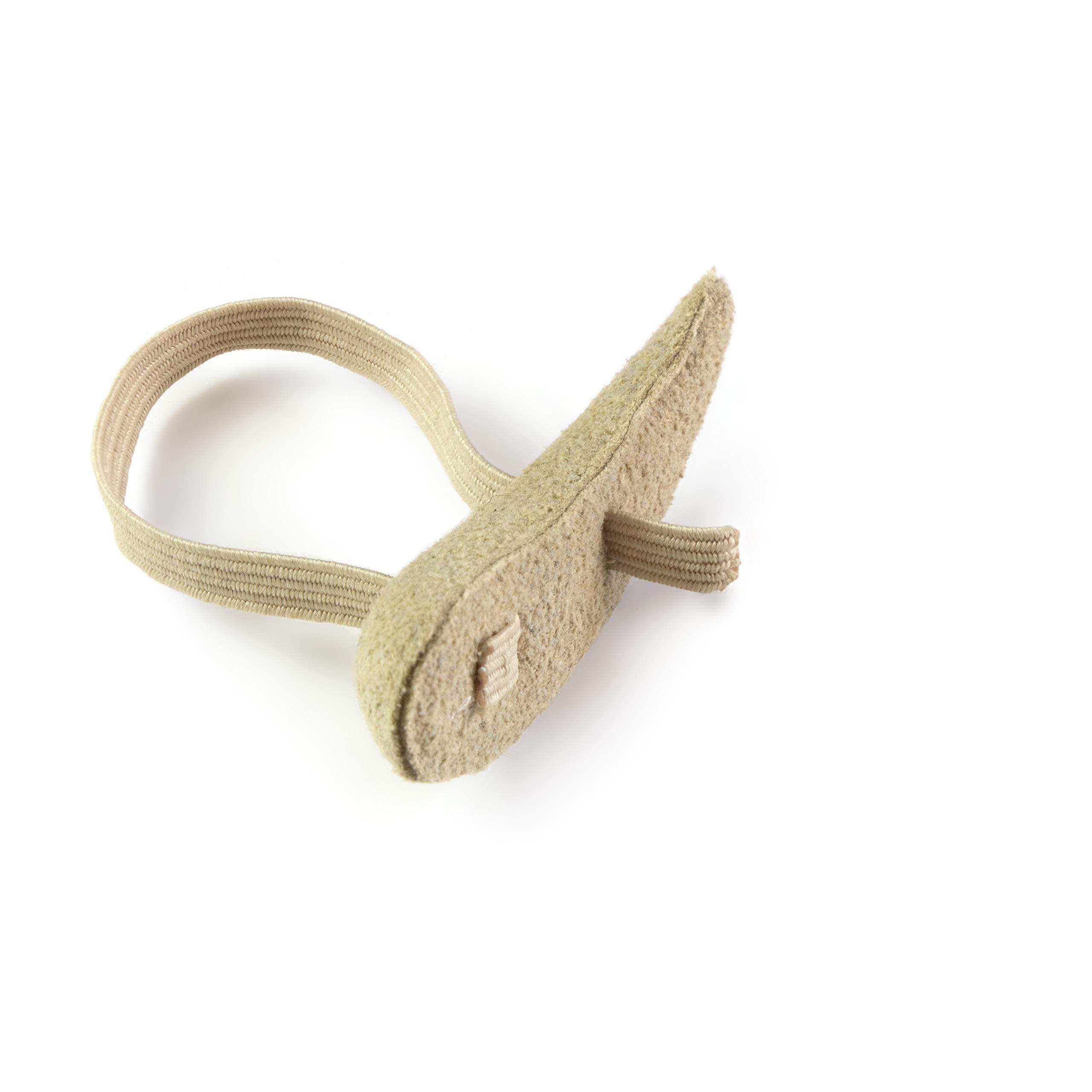 Steins Steins Hammer toe crest cushion and buttress pad reduces pressure from calluses and hammer toes,medium left, 3 Count