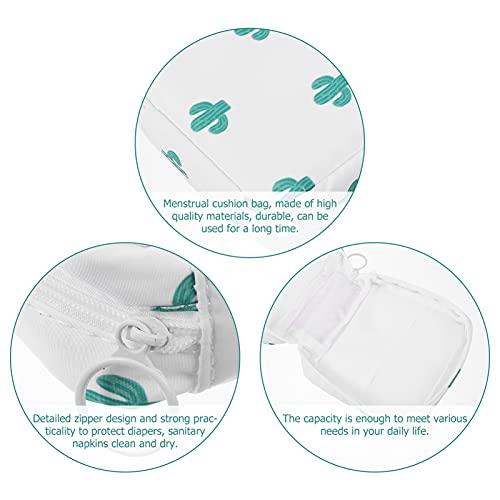 HEALLILY HEALLILY 1Pc Sanitary Napkin Storage Bag Portable Sanitary Napkin Pads Storage Bag for Women and Men