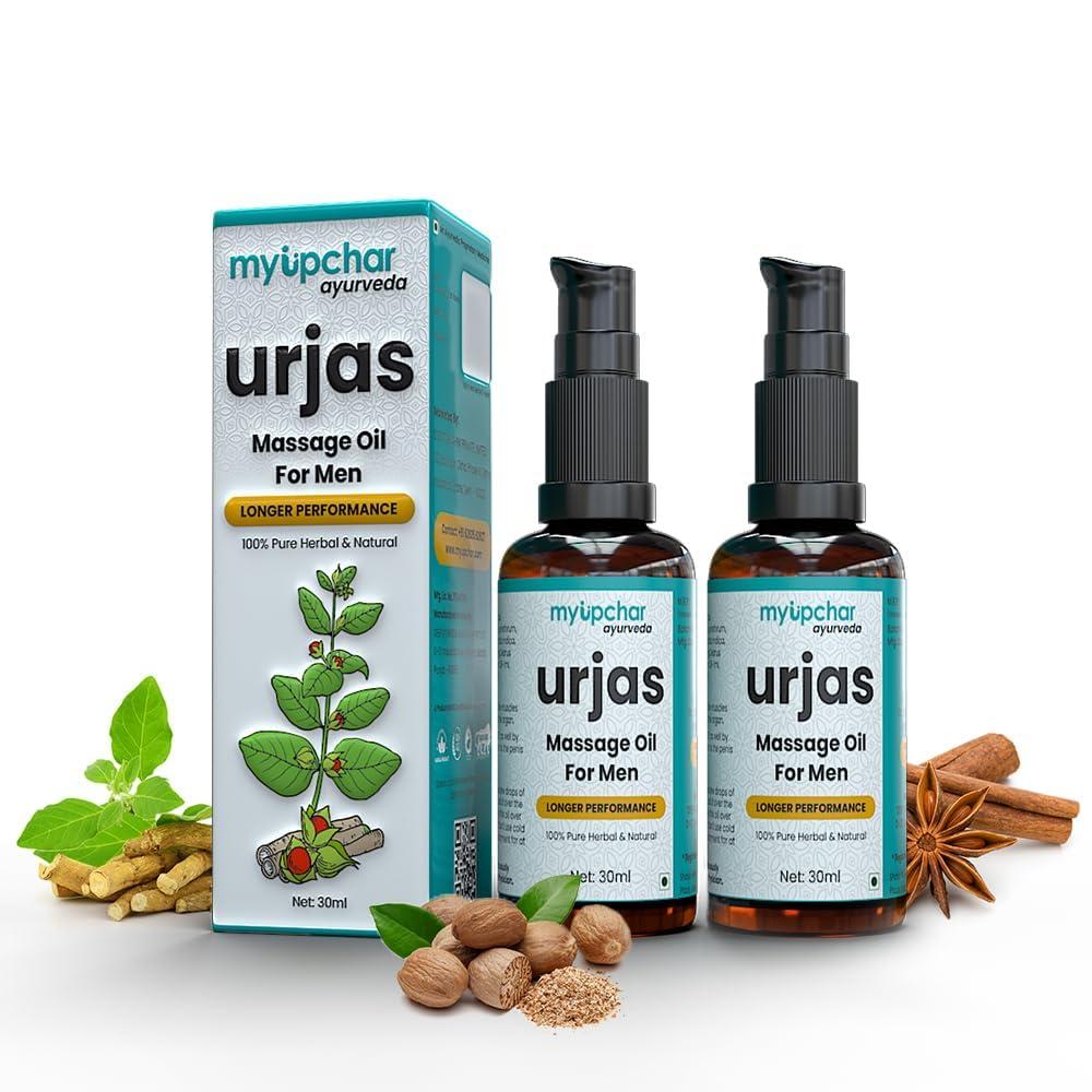 myUpchar ayurveda myUpchar Ayurveda Urjas Massage Oil | Pack of 2 | 30ml each