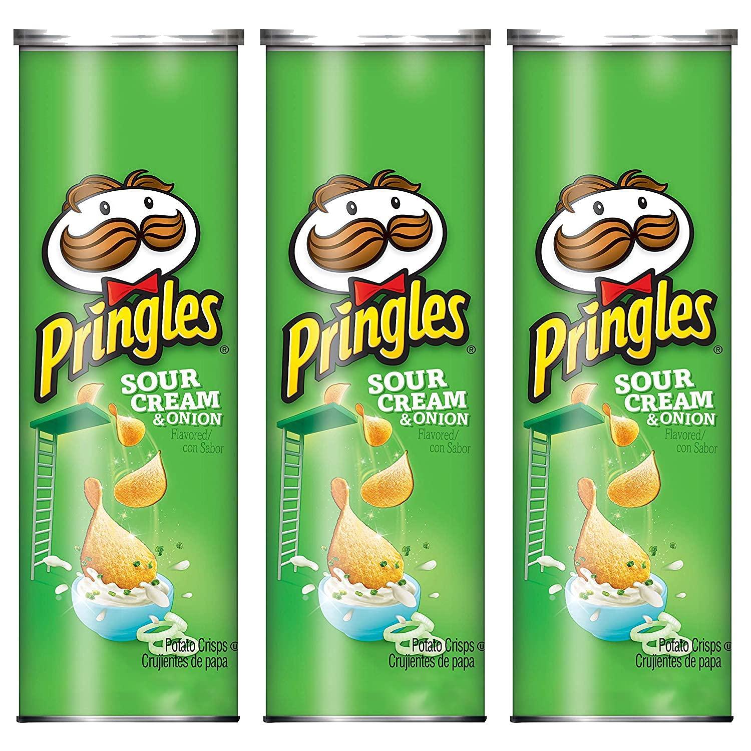 Pringles Pringles Sour Cream & Onion - 3 Pack