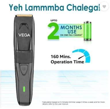 Generic Vega P2 Beard Trimmer VHTH-26, Men\'s Electric Shaver, Gray