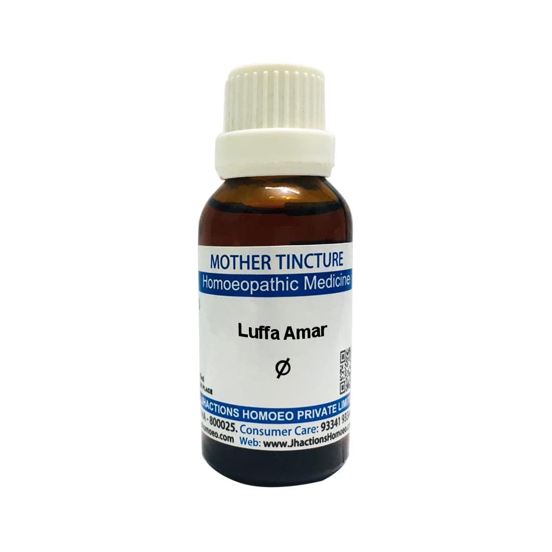 Jhactions Jhactions Luffa Amar Q - 30mL || Homeopathic Mother Tincture Drops