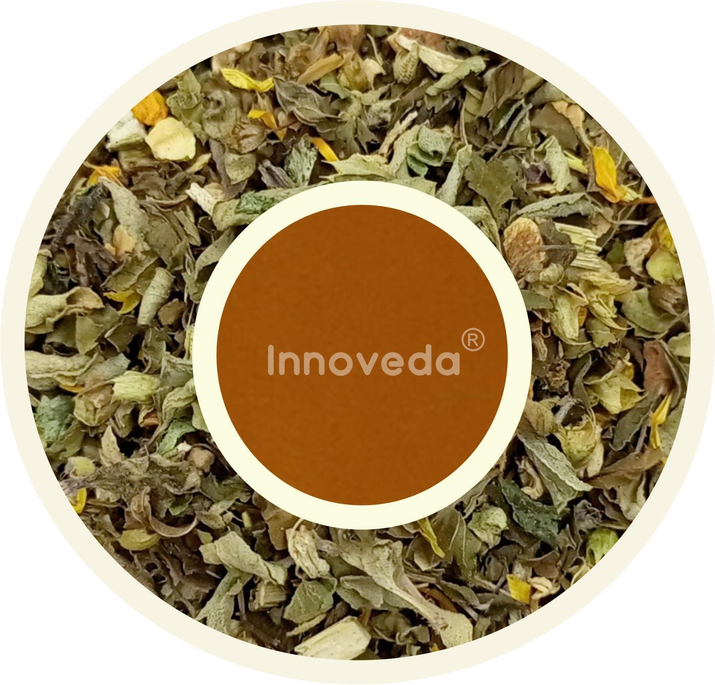 INNOVEDA Innoveda Cough And Cold Herbal Tea Soothes Sore Throat Decongestion 50 Tea Cups