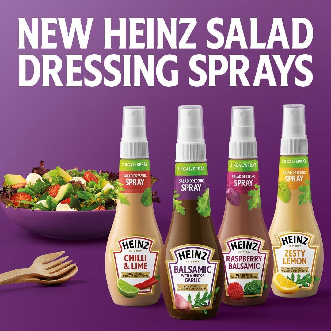 HEINZ Heinz Chilli & Lime Salad Dressing Spray | No Artificial Colours or Flavours, 6.76 fl oz / 200 ml