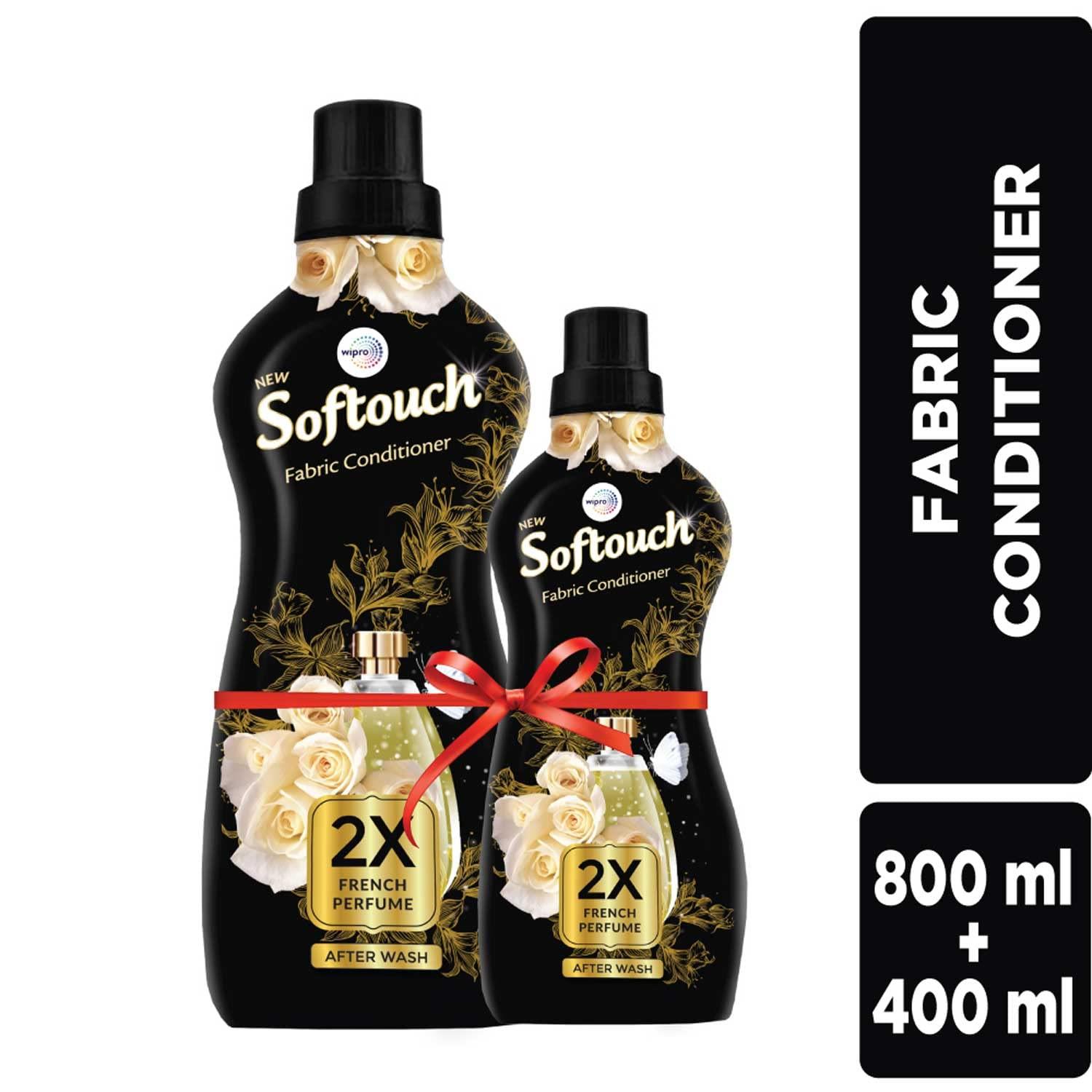 Softouch Softouch Fabric Conditioner 2X French Perfume Buy (800ml + 400ml)