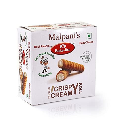 Malpani's Bakelite Malpani's Bakelite Fresh and Crisp Cream Roll (24 Pieces), 864g