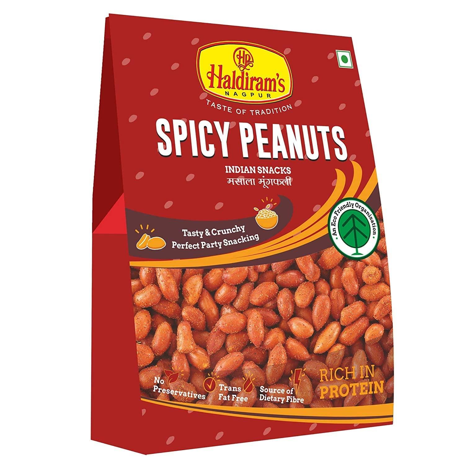 Haldiram's Nagpur Haldiram's Nagpur Spicy Peanuts (Pack of 2)