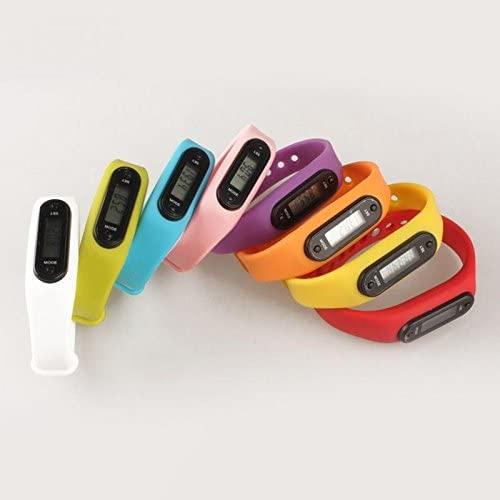 UBERSWEET Ubersweet® Digital LCDWritband Run tep Walking Ditance Calorie Counter Writ Women Men Port Fitne : Purple