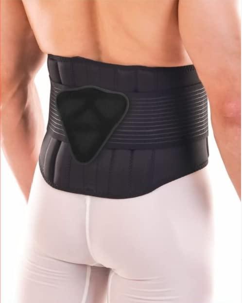 DipNish DipNish Lumbo Sacral Belt Lumbar Corset Lower Back Pain Relief Brace for Orthopedic Sacral Waist Back Support Sciatica - Tailbone Back Posture Corrector Lumbar Pain Belt